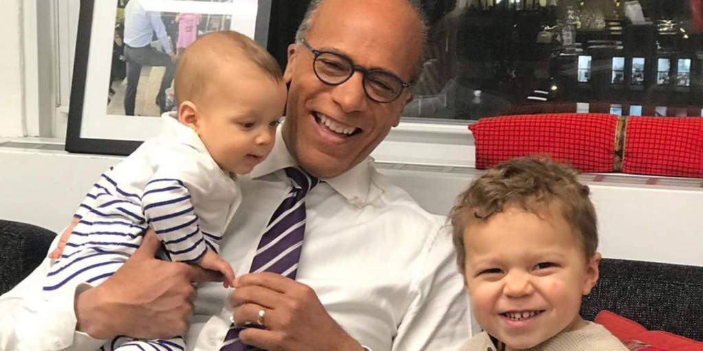 Lester Holt's Family: Children Stefan and Cameron Holt